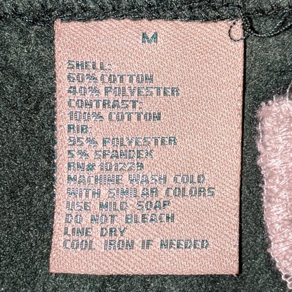 Ashley Green & Cream Varsity-Style Jacket. Size: M - Picture 9 of 9